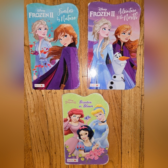 Disney Princess Book Bundle Of 3 - Picture 1 of 1